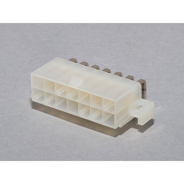 Molex MiniFit Jr RA DR /Flgs 30Au V-2 14Ckt 39-29-5143 - main